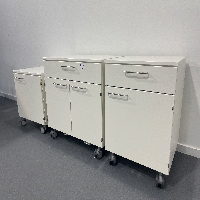 Set of 2 Storage Cabinets image 1